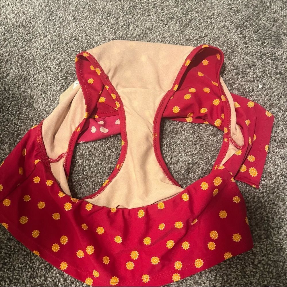 Sundance ruffle printed swim bottom - Picture 5 of 9